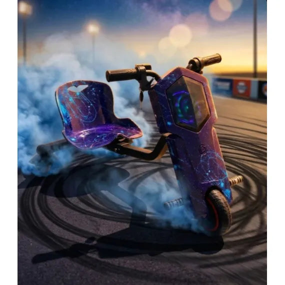Tricicleta electrica de drift pentru copii