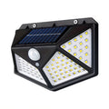Lumină cu inducție 100LED, încărcare solară