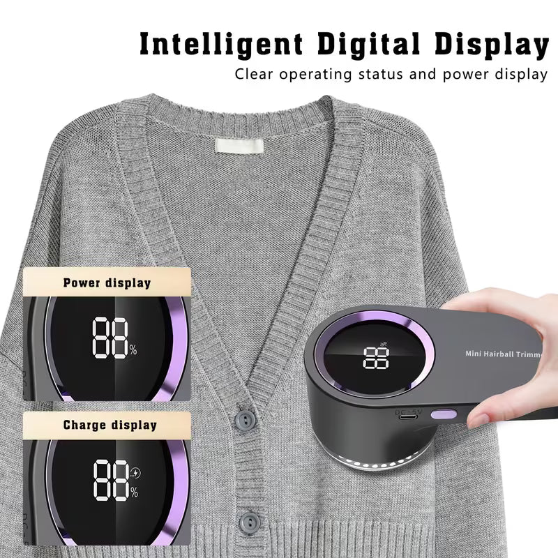 Mașină de ras țesături portabilă și reîncărcabilă