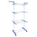 Uscator Vertical Pliabil ATT® Pentru Rufe Haine, Mobil si Ergonomic Pentru Spatii Mici, Suport Umerase, Inaltime 175cm